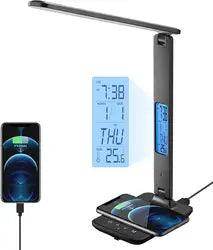 wireless charging desk lamp | eye protection Children learn to read study desk table lamp - SmartPursue™
