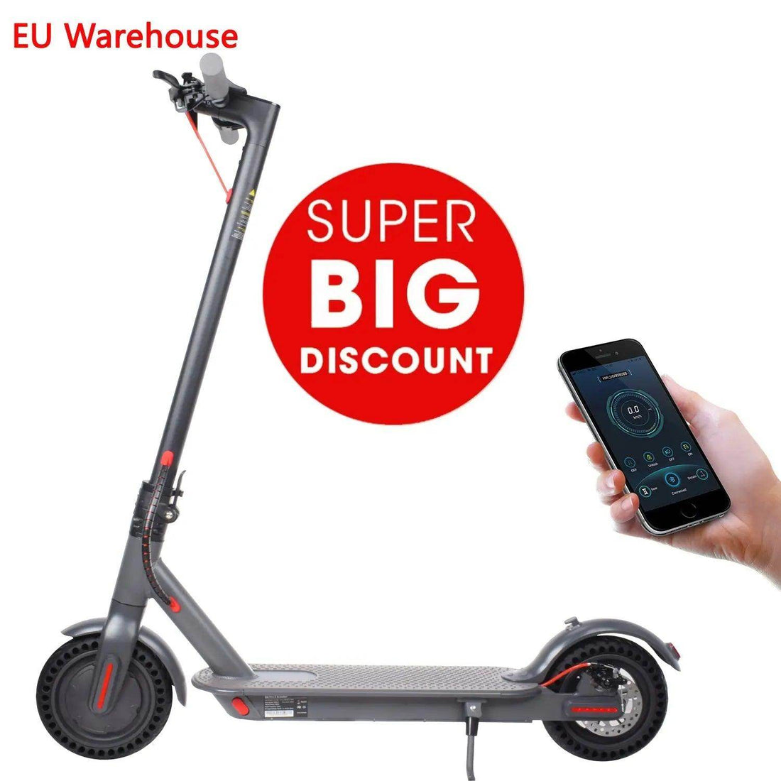 m365pro Adult folding electric scooter 350W with APP Escooter e scooters - SmartPursue™