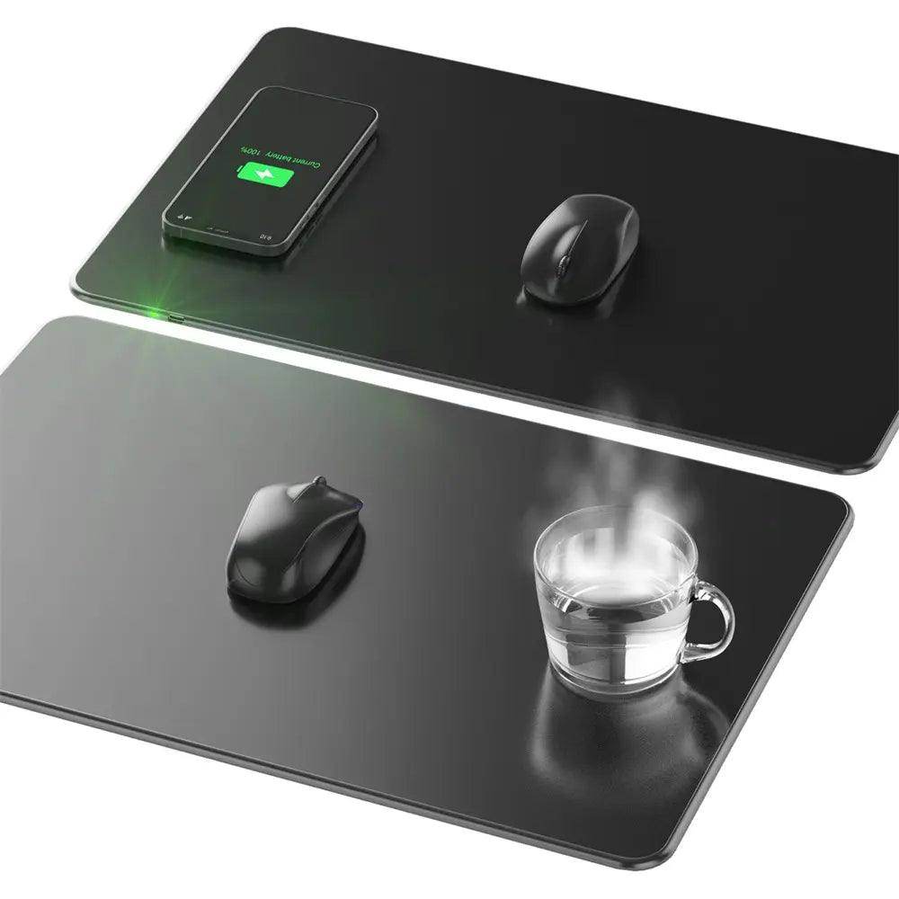 Wireless Charging Heating Mouse Pad: Stay Warm and Charge Wirelessly - SmartPursue™