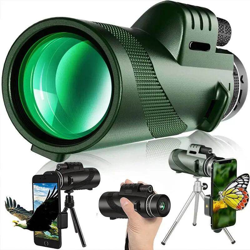 Capture Distant Wonders with the Portable Zoom HD Telescope - SmartPursue™
