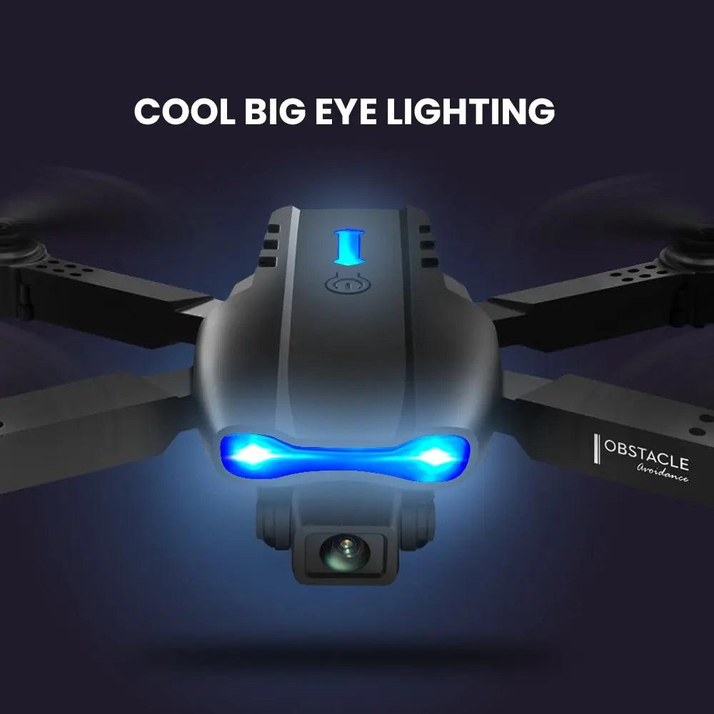 Elevate Your Photography with the HD Foldable 4K Drone: Dual Camera, Foldable Design, High Hold Mode, RC WiFi Quadcopter - Diversi Fusion™