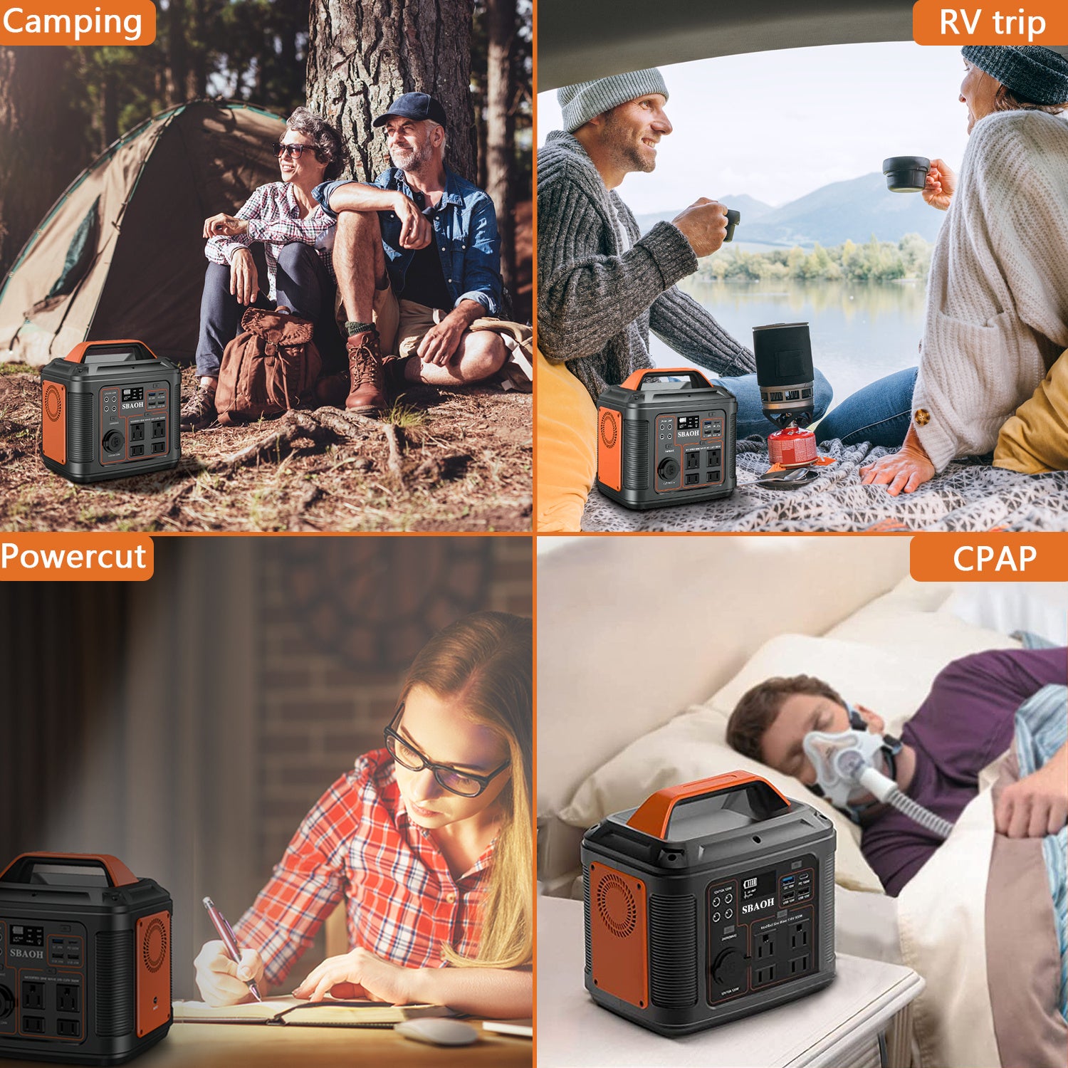 296Wh Portable Solar Power Station - SmartPursue™