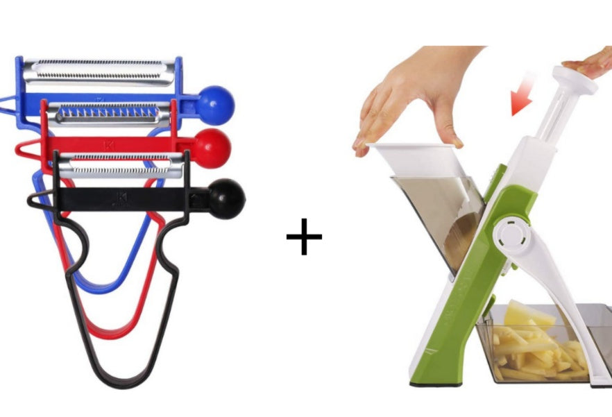 🥗 Multifunctional Vegetable Slicer & Chopper - SmartPursue™