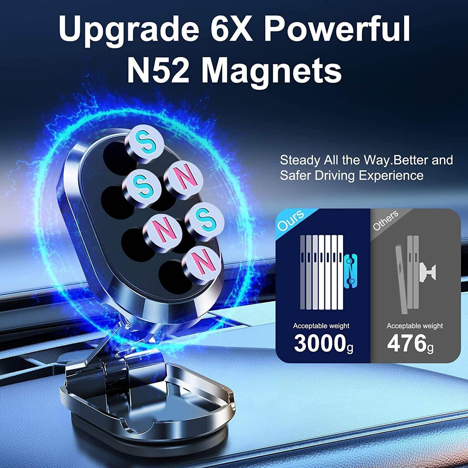 Magnetic phone holder for car - SmartPursue™