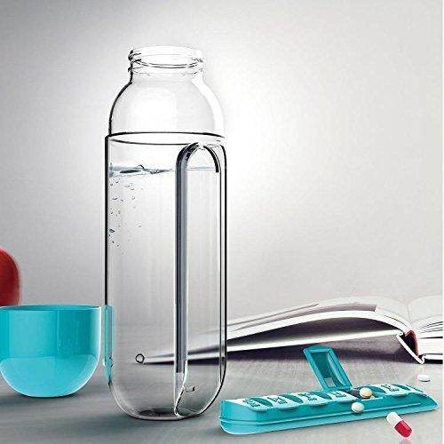 Travel pill organizer water bottle - SmartPursue™