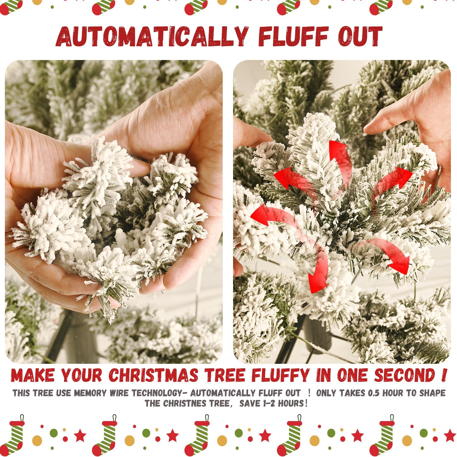 🎄 PVC Christmas Tree – Festive Home Decoration CJ US