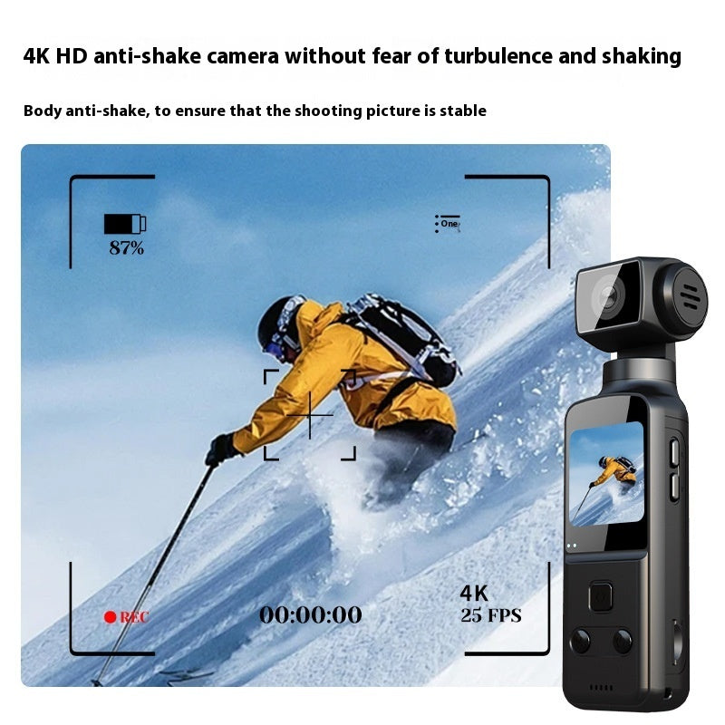 📸 4K HD Anti-Shake Pocket Sports Camera – Mini Action Cam for Outdoor & Travel CJ