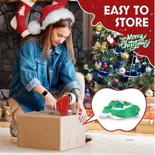 6.9 FT Lighted Christmas Inflatable Decoration - Inflatable Christmas Tree CJ US