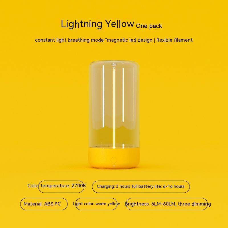 Rechargeable Atmosphere Night Light Portable Lamp - SmartPursue™