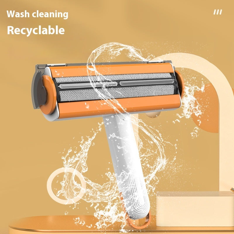 🧼 2-in-1 Pet Hair Removal Roller – Washable, Multifunctional Grooming Brush CJ