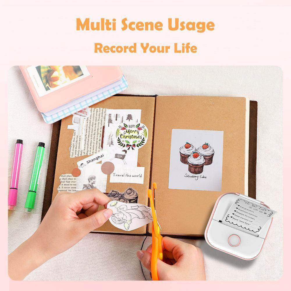 Portable inkless label printer for home use - SmartPursue™