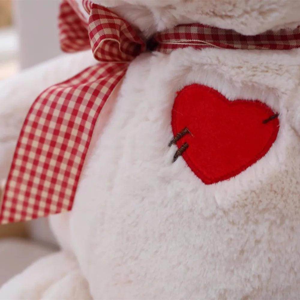 Lovely Teddy Bear Plush Toy with Heart - SmartPursue™