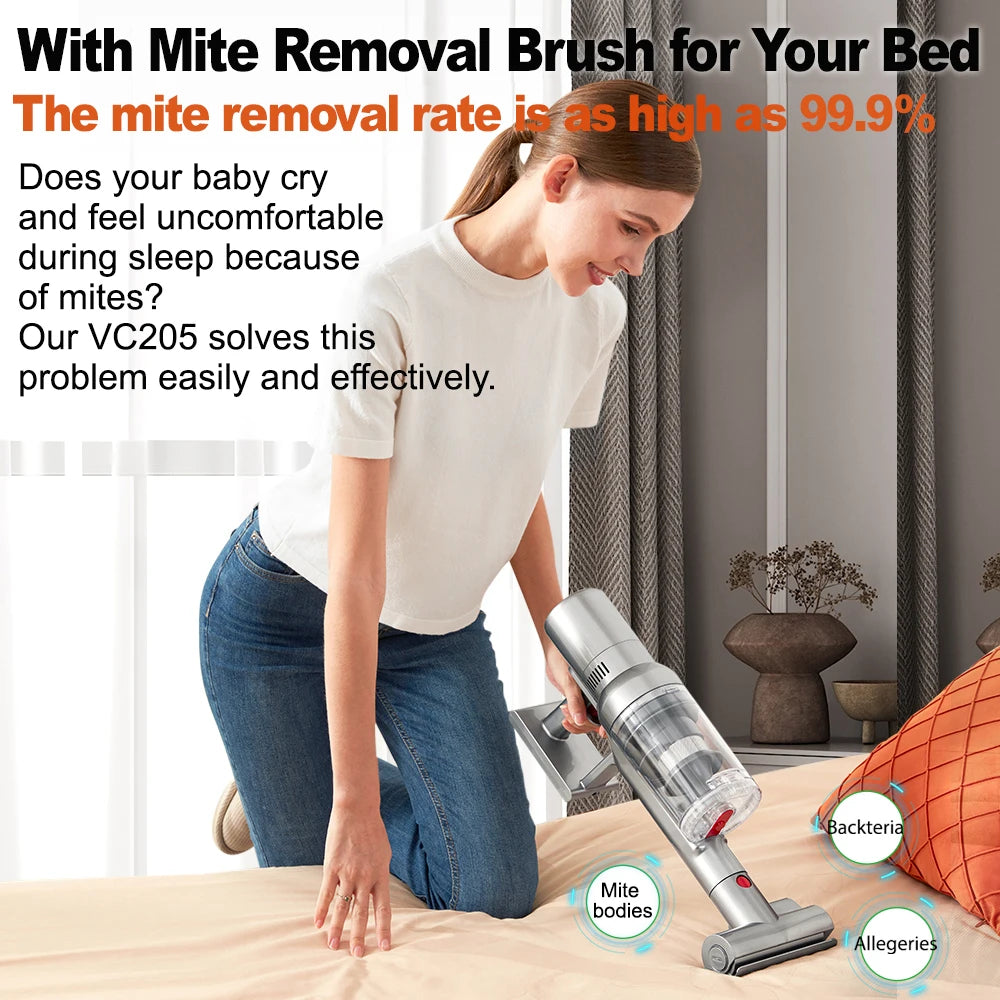 🌀 Smart Cordless Stick Vacuum Cleaner – 27,000Pa with LCD - SmartPursue™