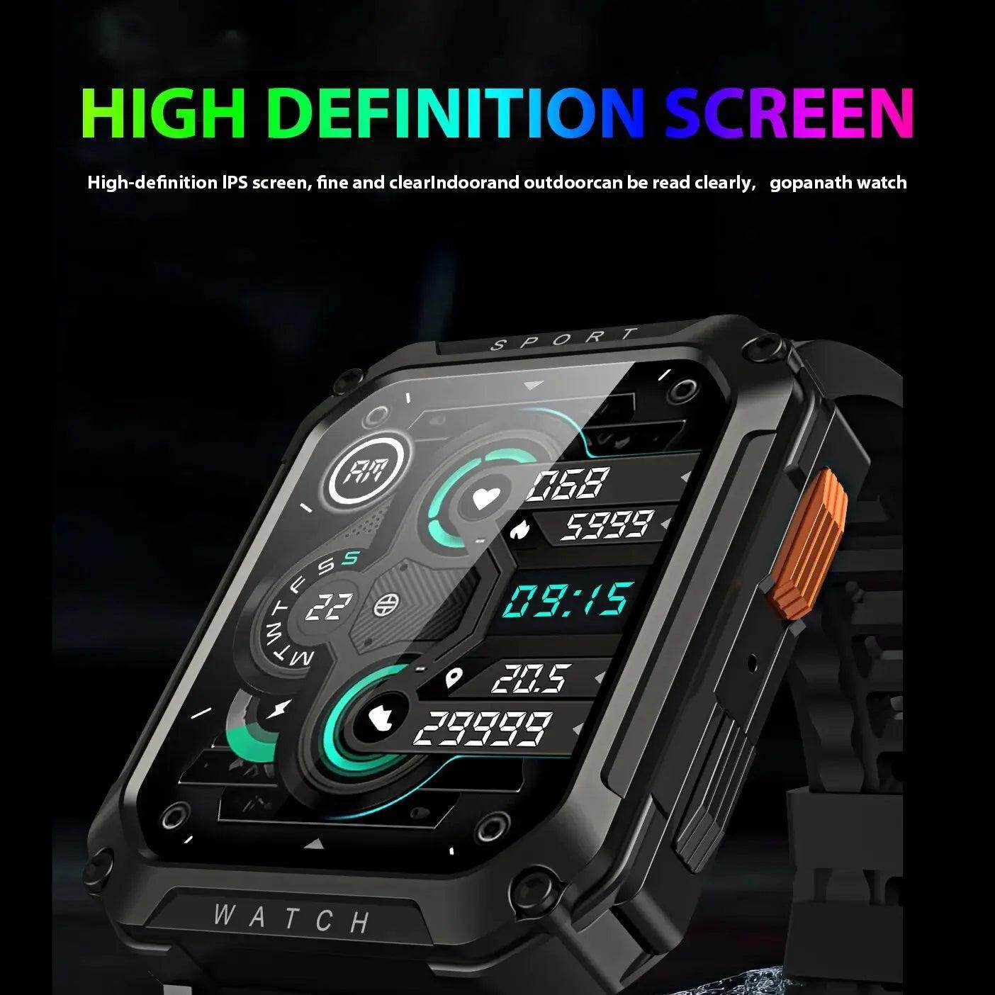 Mens Smart Watch with Bluetooth Call For Android - SmartPursue™