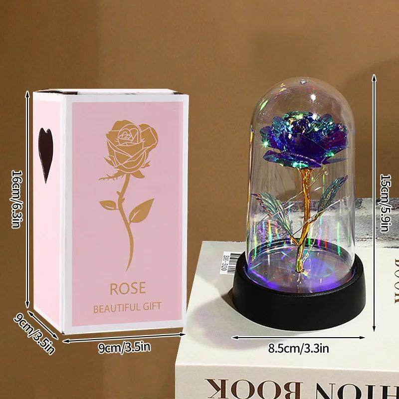 Enchanted Red Rose in Glass Dome - SmartPursue™
