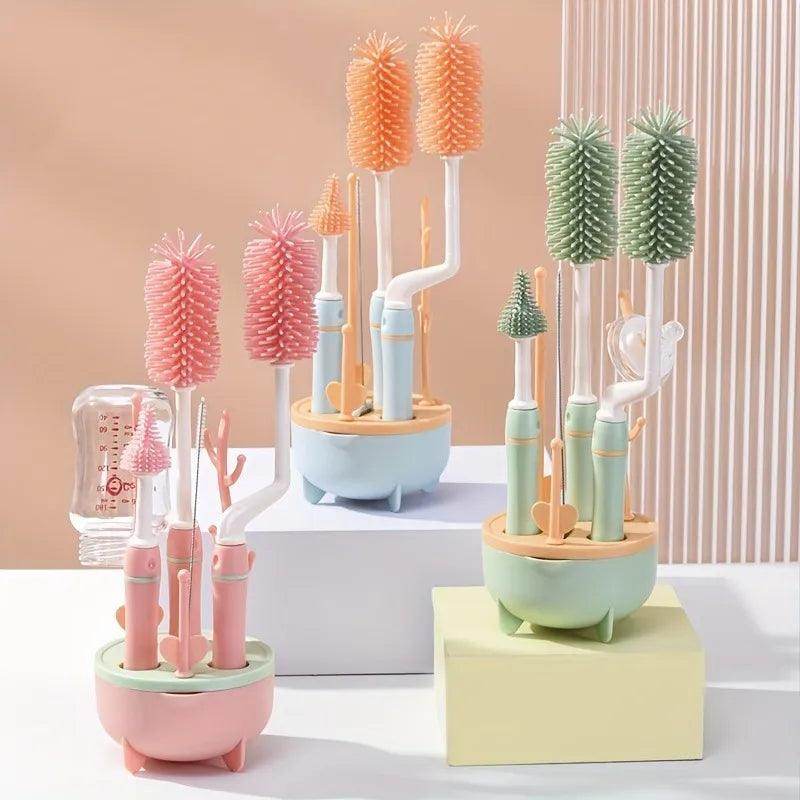 Baby Bottle Washer with Drying Rack - SmartPursue™