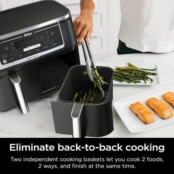 Dual Basket Air Fryer XL – 10-Quart 6-in-1 Limited Stock – Ships in 24H - SmartPursue™