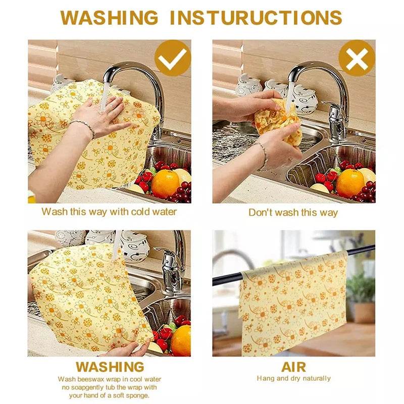 Eco-Friendly Reusable Food Wraps - SmartPursue™