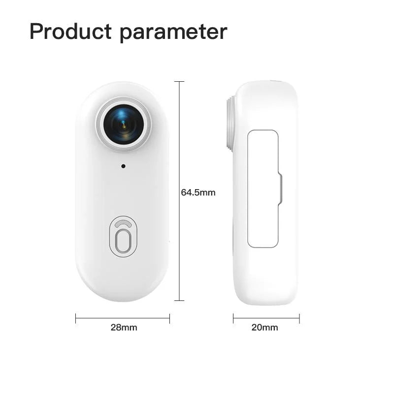 📷 Mini Sports Action Camera – 4K Ultra Portable Wireless Body Cam Diversi Fusion™