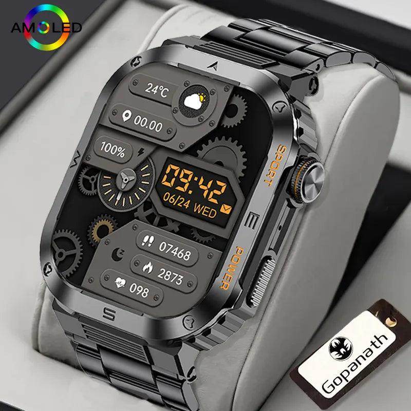 Rugged Military Smart Watch For Android IOS XIAOMI - SmartPursue™