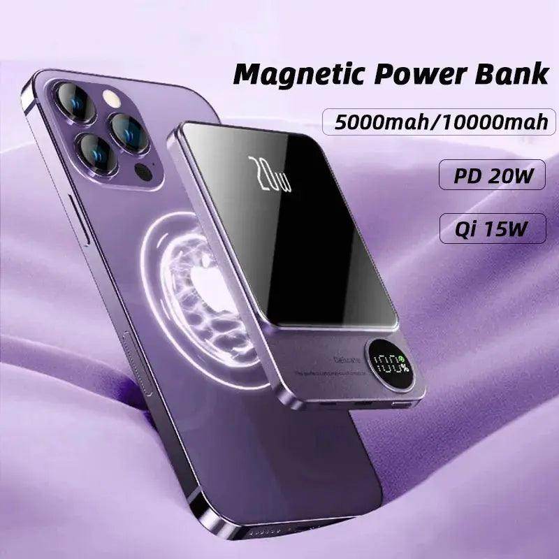 PowerHub ChargeMate wireless charger MagSafe Power Bank for iphone - SmartPursue™