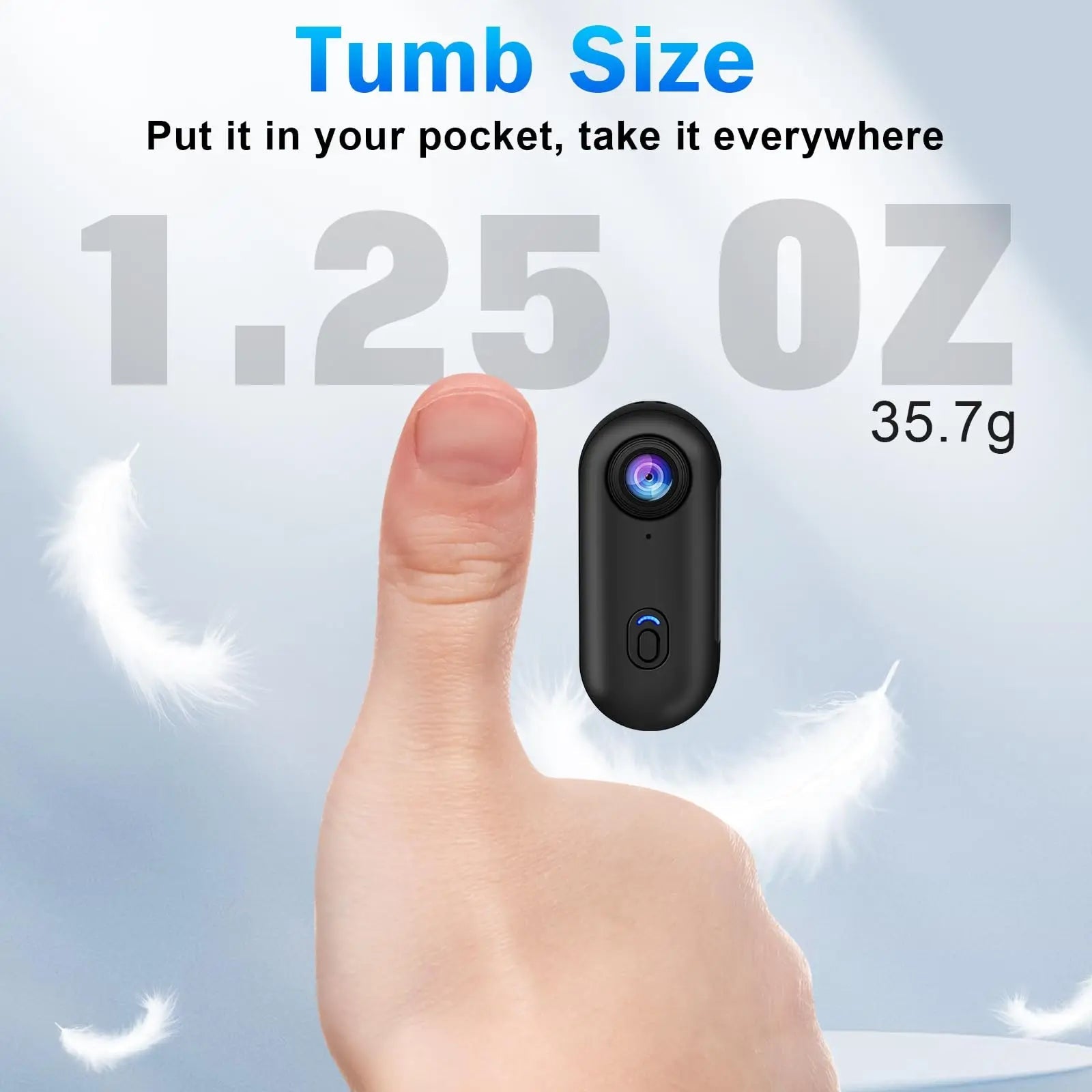 📷 Mini Sports Action Camera – 4K Ultra Portable Wireless Body Cam Diversi Fusion™
