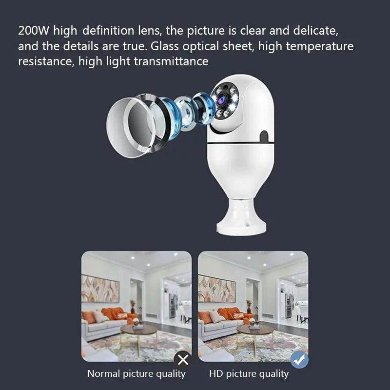 Bulb Wireless security camera Smart Home Security - SmartPursue™