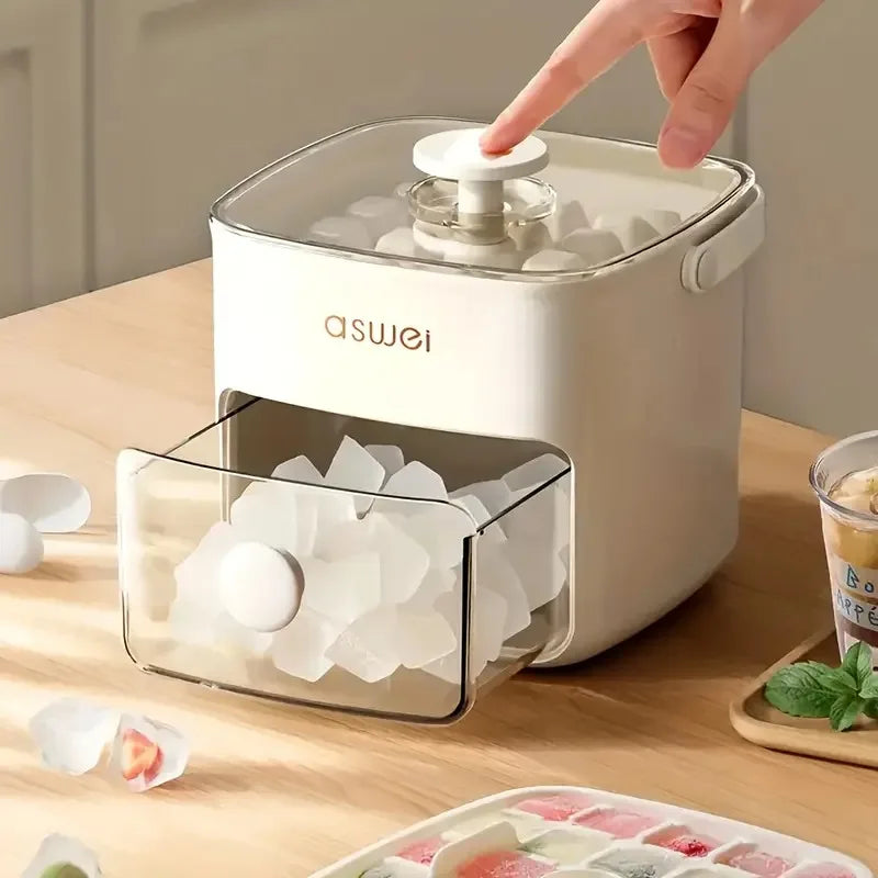 48-Grid Portable Ice Maker – Countertop Ice Tray - SmartPursue™