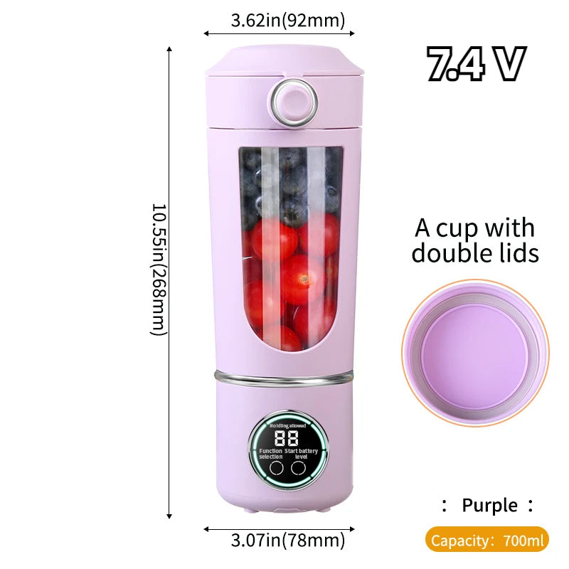 700 ml Portable Juice Blender Bottle - SmartPursue™