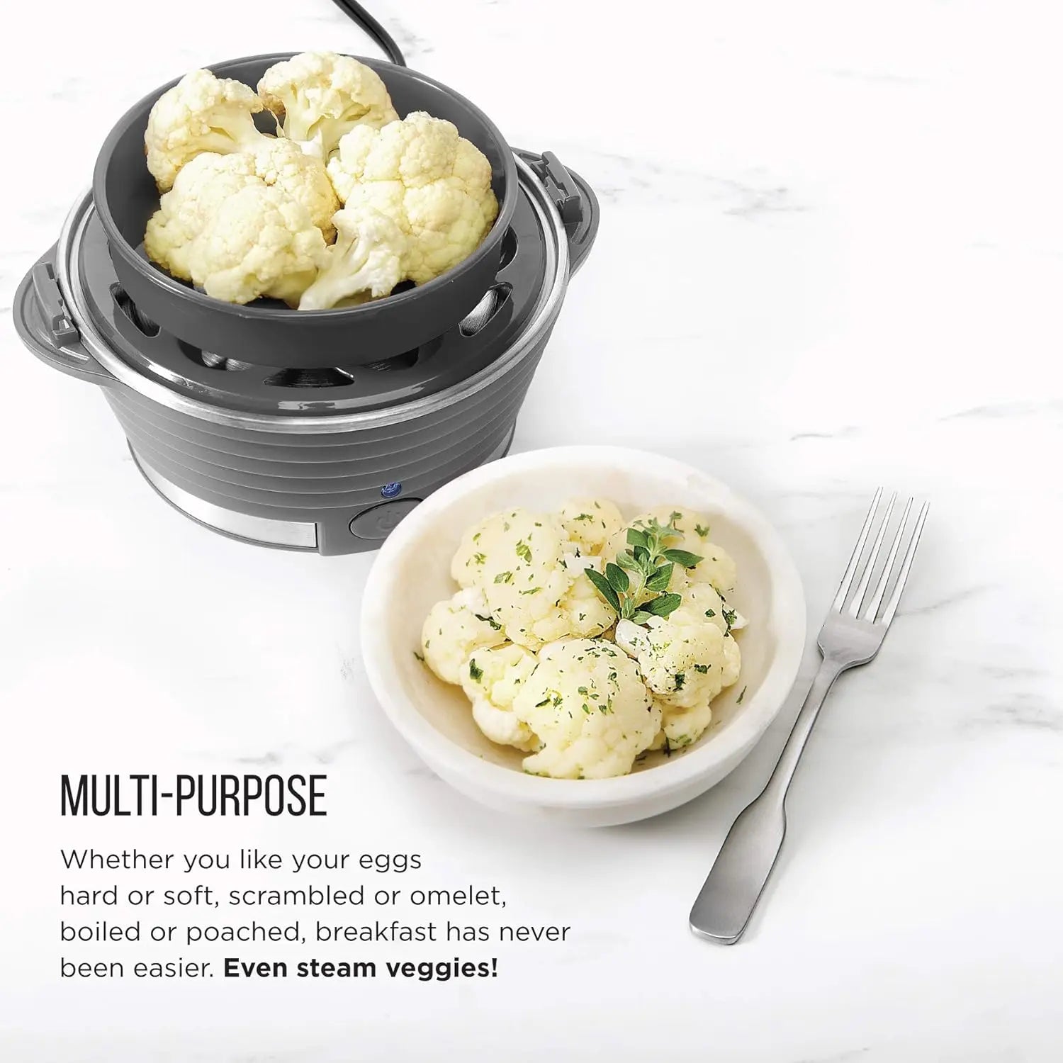 🍳 6‑Egg Rapid Electric Cooker – Steam, Poach & Boil with Ease - SmartPursue™