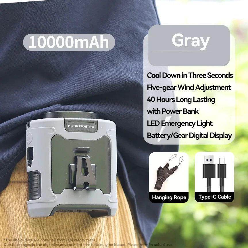 Portable Waist and Neck Fan - SmartPursue™