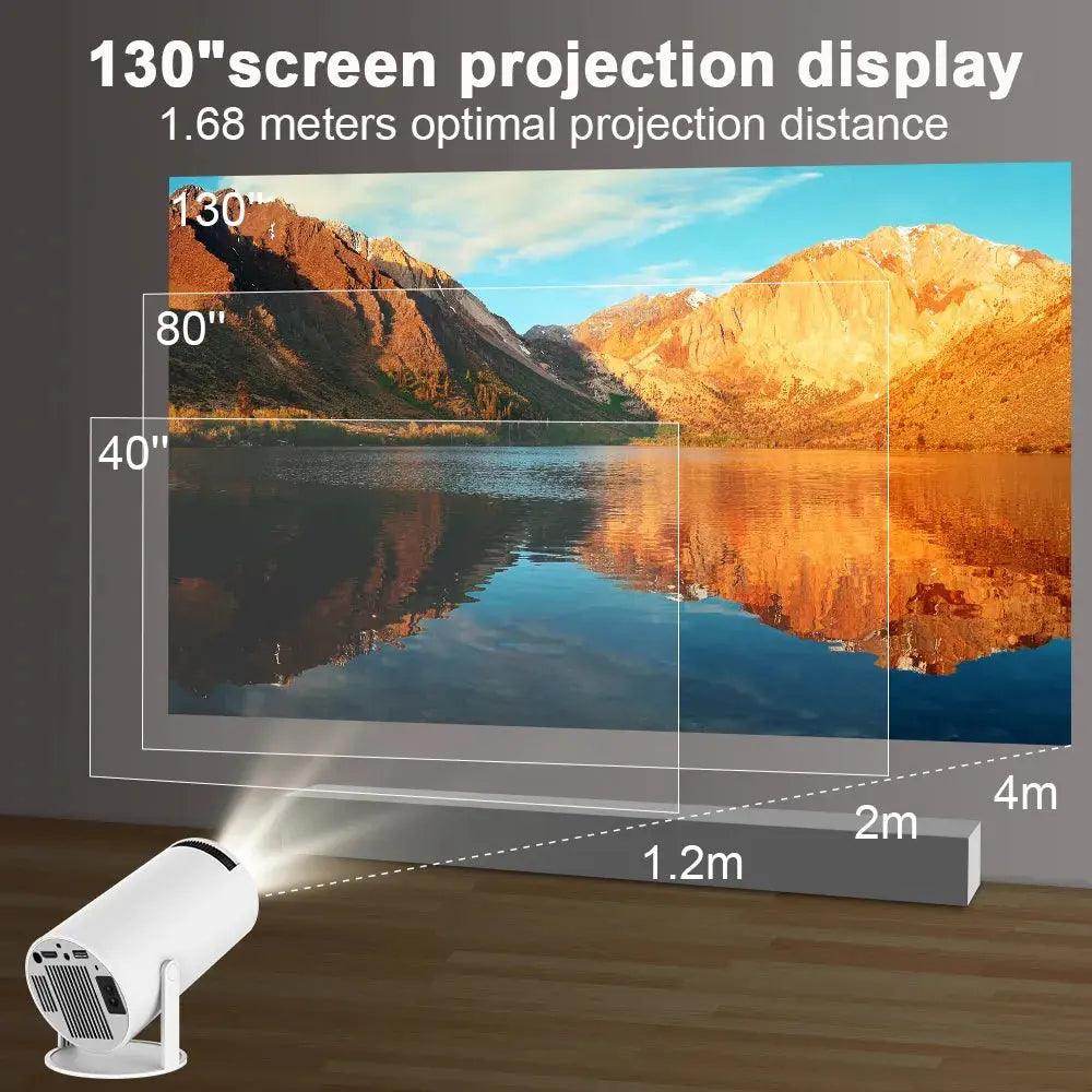 Mini Outdoor Portable Projector Transpeed Android 4K Cinema Projector - SmartPursue™
