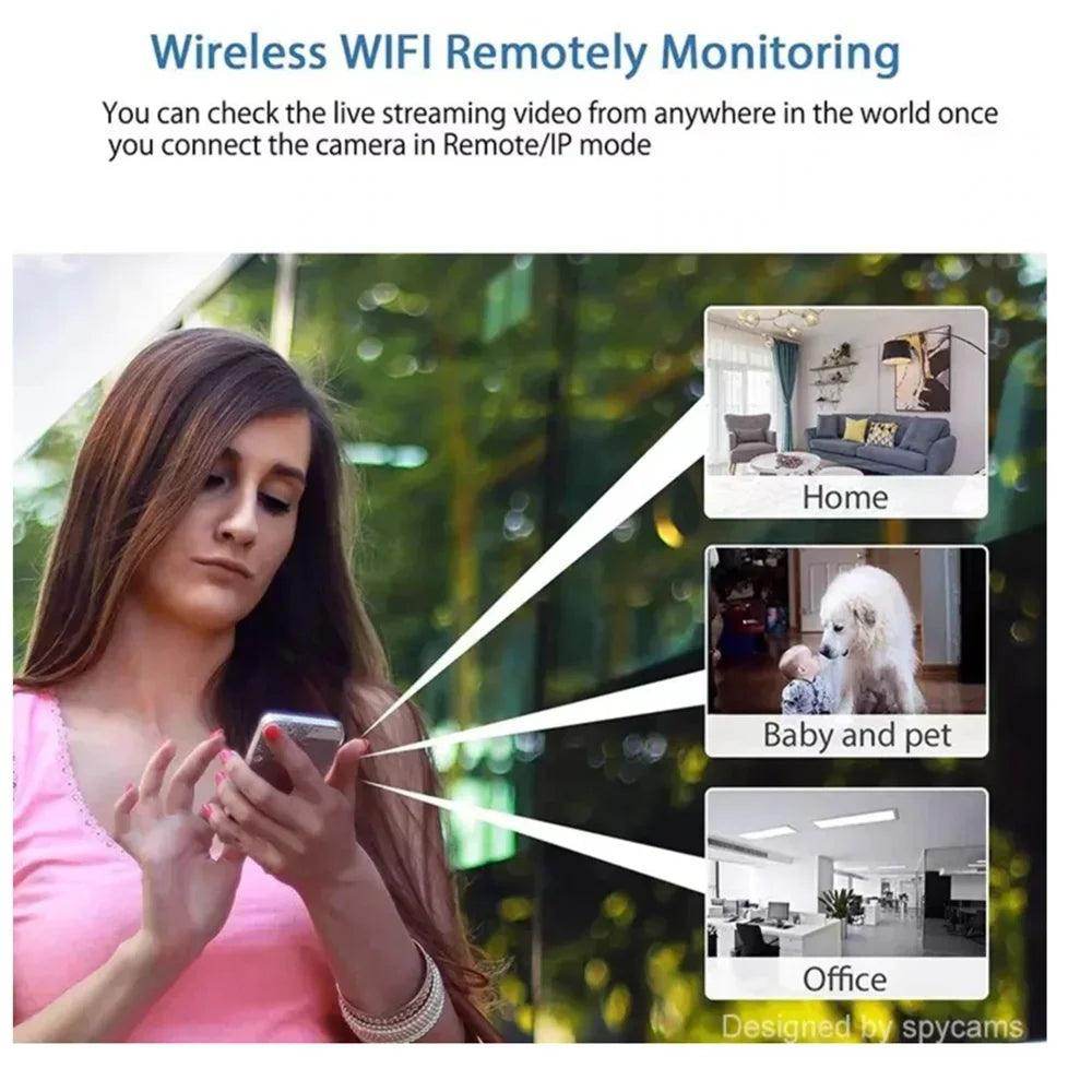 Mini Camera WiFi Night Vision Audio Video Recorder Spy Cam - SmartPursue™