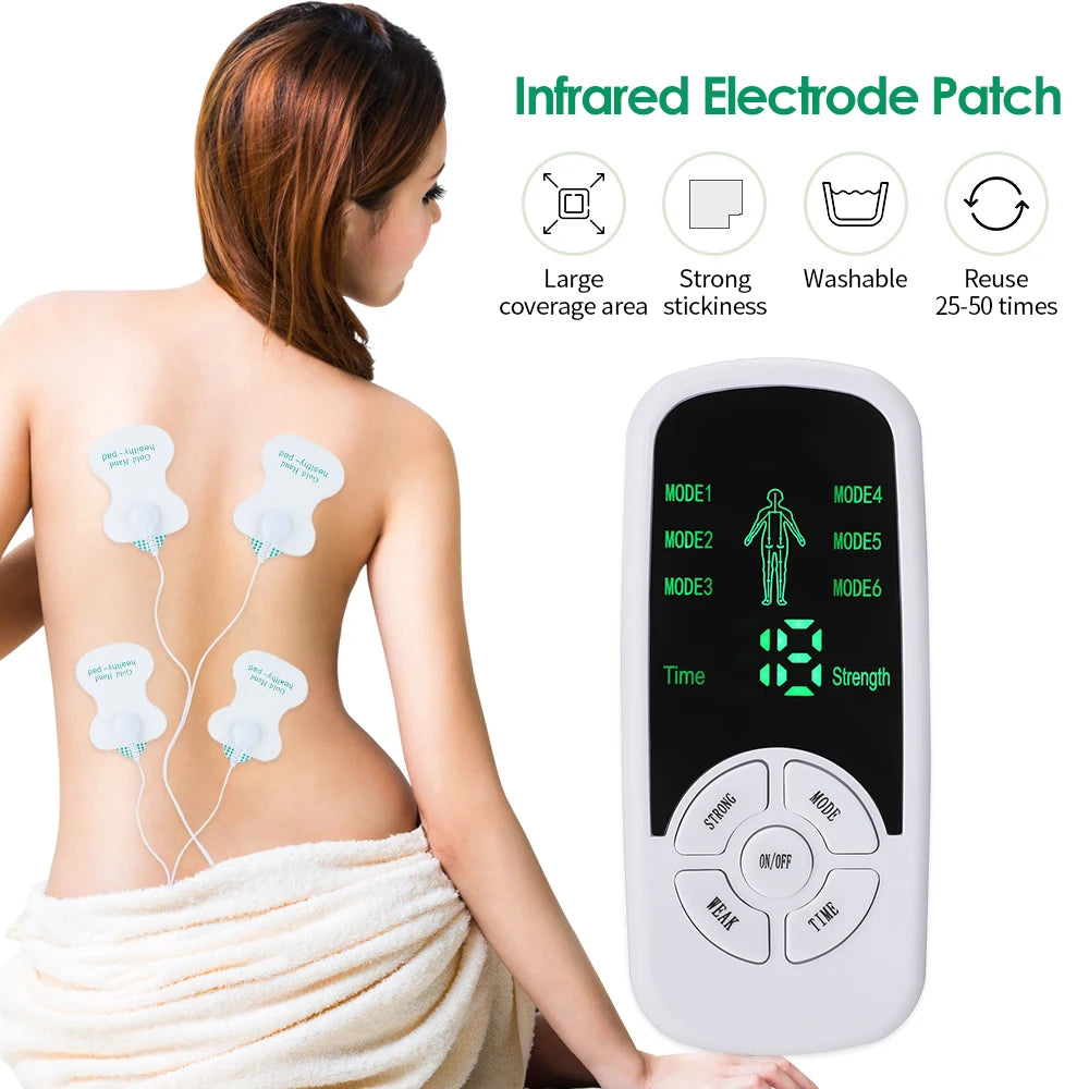 6 Modes TENS Electric Massager Muscle Relax Device - SmartPursue™