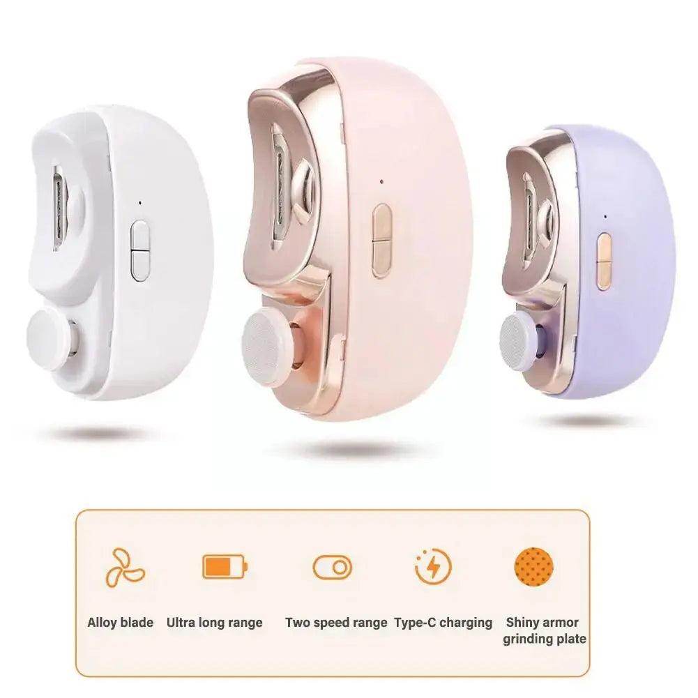 Electric nail trimmer for manicure Nails Cutter Sharpe - SmartPursue™