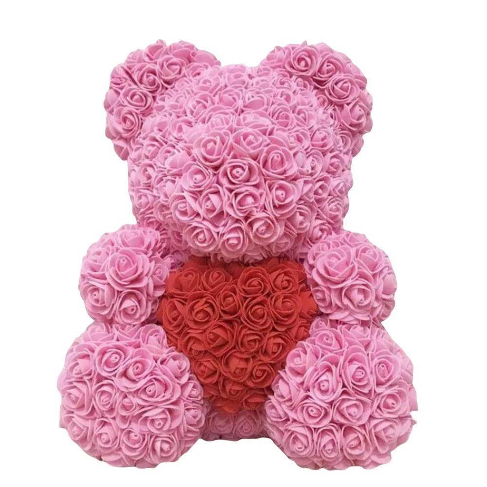 Artificial Foam Rose Panda Bear - SmartPursue™