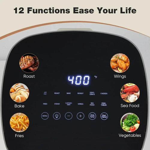 6-Quart Air Fryer with Window - Limited Stock – Ships in 24H - SmartPursue™
