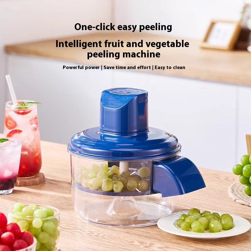 Automatic Electric Grape Peeler Electric Rechargeable Fruit Peeling Machine Hands-Free Skin Remover Home Kitchen Supplies Kitchen Gadgets CJ