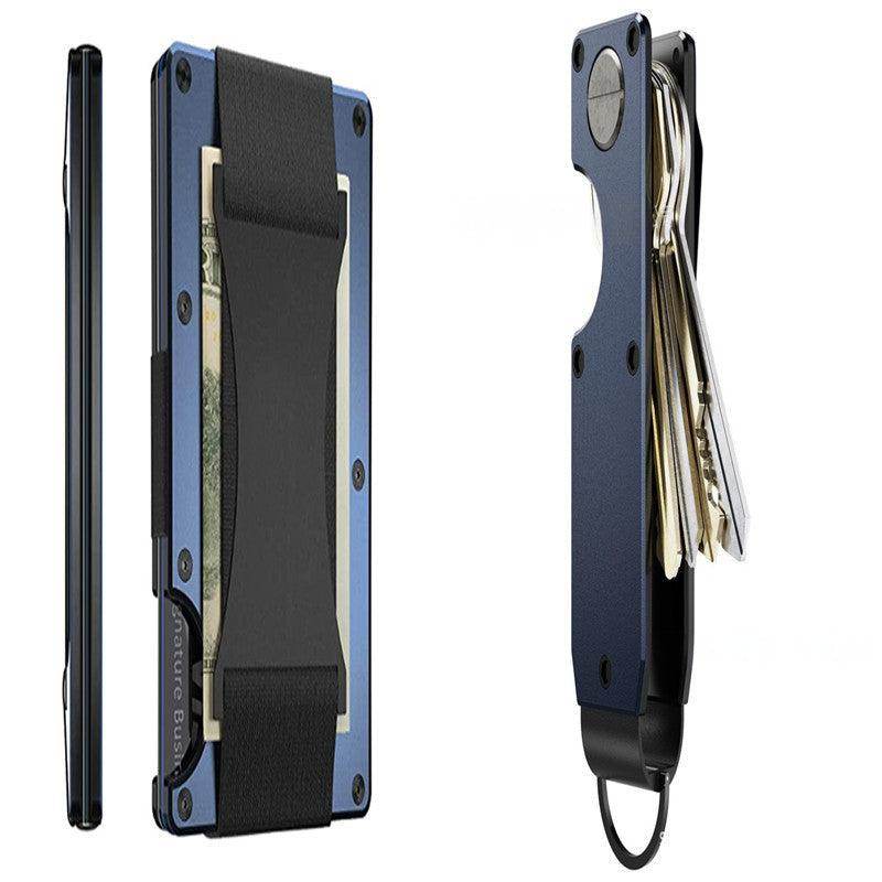 Carbon Fiber Wallet - RFID Blocking Metal Card Holder - SmartPursue™