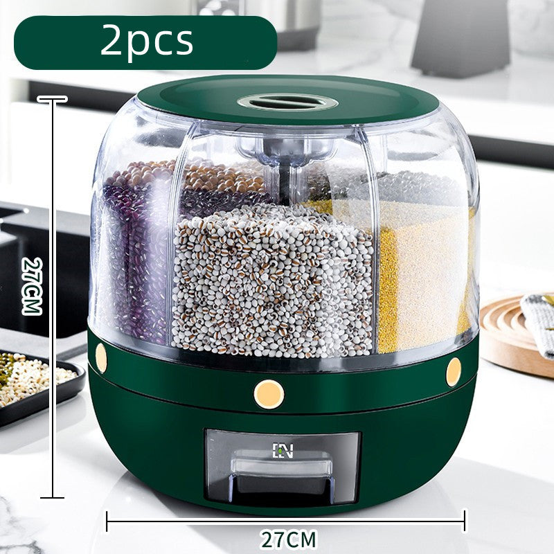 360° Rotating Grain Storage Container - SmartPursue™