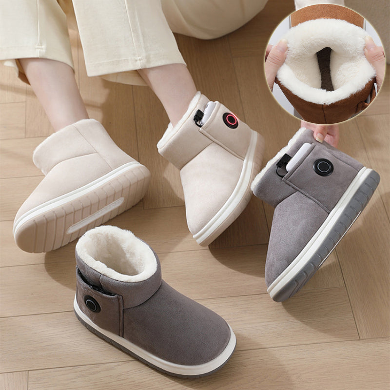 Electric Heating Shoes – Rechargeable Foot Warmer Winter Shoes CJ