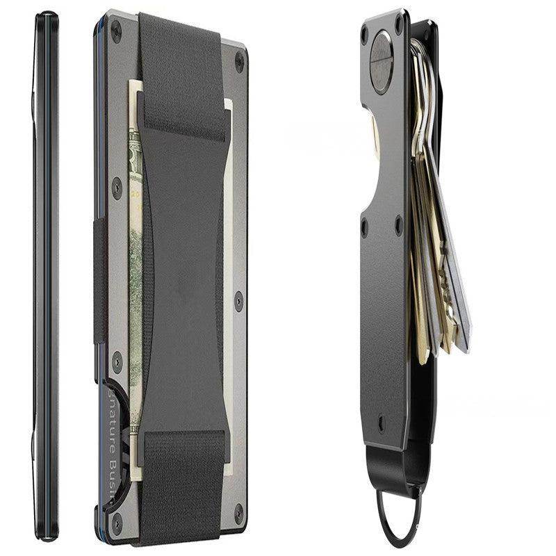 Carbon Fiber Wallet - RFID Blocking Metal Card Holder - SmartPursue™